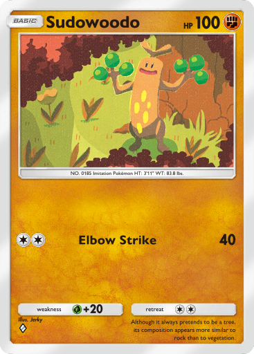Sudowoodo
